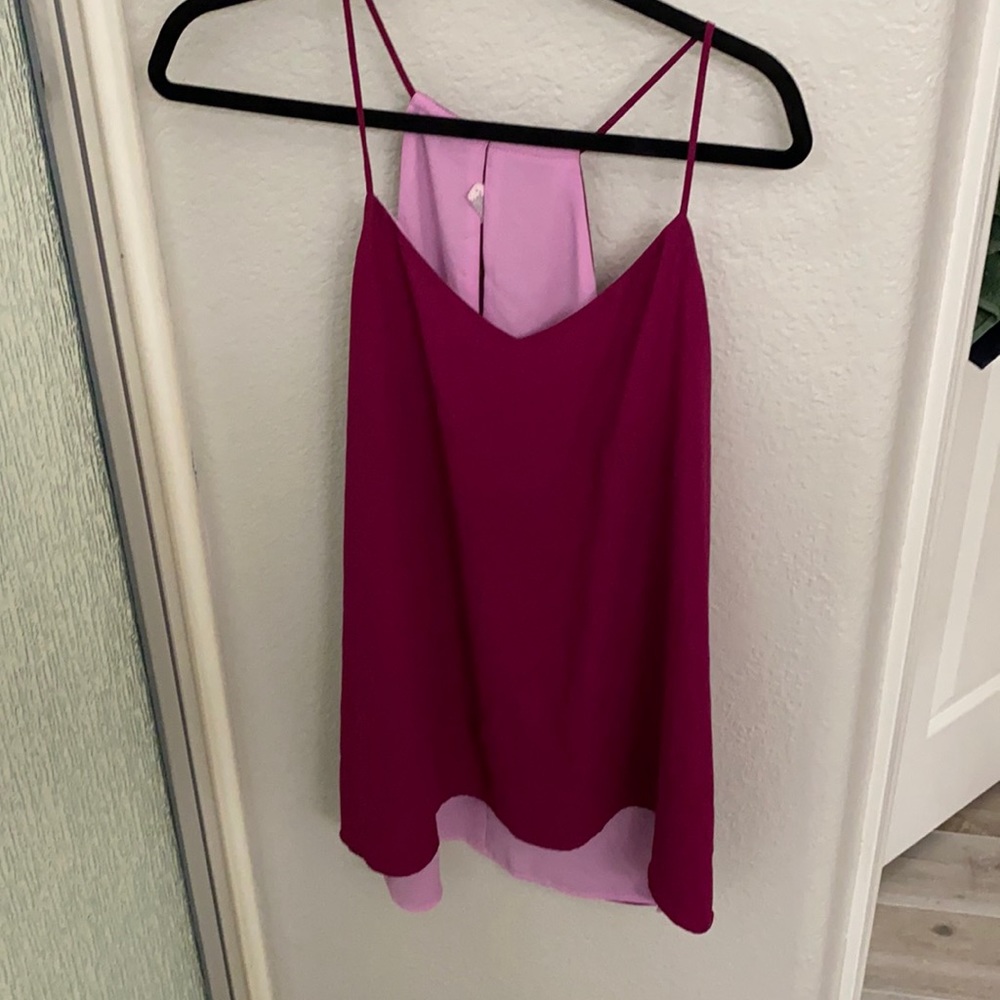Purple and lavender top